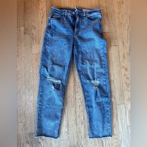 Rag & Bone distressed crop jeans
